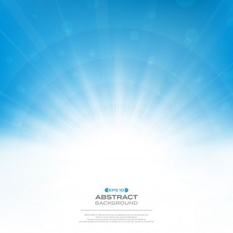 Center of sun burst effect on clean blue sky background. Download thousands of free vectors on Freepik, the finder with more than a million free graphic resources Blue Flyer Design, Sky Blue Background Design, Blue Church Background, Blue Flyer Background, Sky Background For Editing, Sky Bg, Led Zeppelin Videos, Sky Backgrounds, Graduation Wallpaper