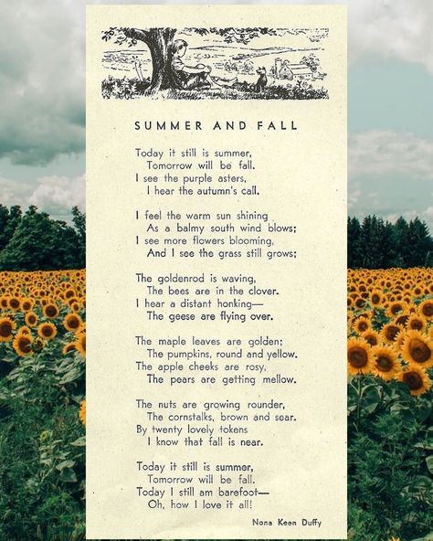 Elder Hour Podcast on Instagram: “Happy September 1st! Is there anything more sublime than the ethereal period between Summer and Fall?? Season 2 is coming next week 🌻” Between Summer And Fall, Autumn Poems, Happy September, September 1st, Word Nerd, Summer Mood, Early Autumn, Summer Quotes, Picnic Party