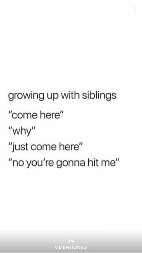 siblings, never trust them Silly Sibling Quotes, Raising Siblings Quotes, Annoying Siblings Quotes, I Love My Siblings Quotes, Half Siblings Quotes, Funny Memes. Hilarious Siblings, Captions With Siblings, Siblings Funny Quotes Brother, Siblings Quotes Funny