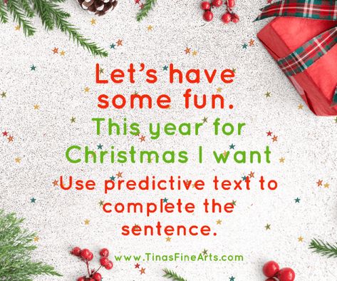 Predictive Text, Christmas Text, Healthy Holidays, Fun Christmas, Coven, Have Some Fun, Holiday Fun, Christmas Fun, Let It Be