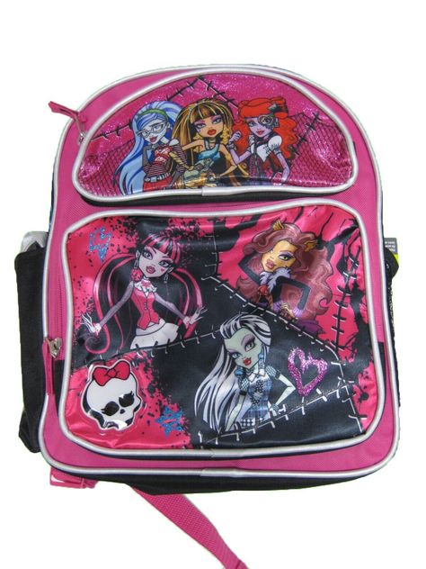 On March-19-2023 at 12:00:00 PST, seller added the following information Monster High Small Backpack 12" x 10" BRAND NEW with TAGS !!! Cheapest Price on eBay Bid with confidence !!! Scary School, Monster High Bedroom, Black Duffel Bag, Cute Luggage, Travel Rucksack, Medium Backpack, Boys Backpacks, Travel Purse, Small Backpack