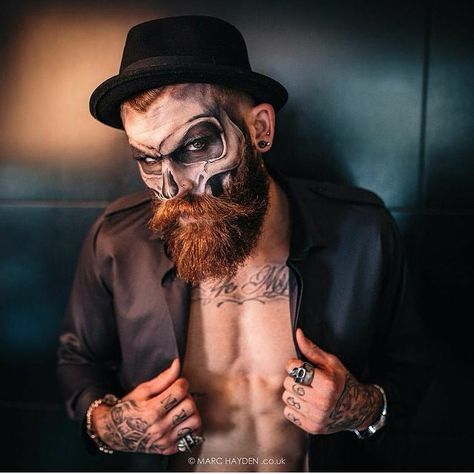 Fantasias para homem Barbados Beard Halloween Makeup, Beard Halloween Costumes, Beard Makeup, Beard Styles Bald, Voodoo Costume, Halloween Beard, Beard Costume, Creepy Halloween Makeup, Zombie Costume