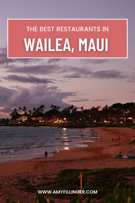 Looking for the best places to eat in Maui? Here are the best restaurants in Wailea by a Hawaii travel agent. If you need a list of the best restaurants in Maui or south Maui, check it out #wailea #bestrestaurantsinmaui #mauivacation #hawaiitraveltips Maui Places To Eat, Wailea Maui Restaurants, Best Hawaiian Island, Maui Restaurants, Wailea Maui, Best Time To Eat, Maui Vacation, Hawaii Honeymoon, Photo Work