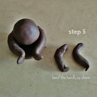 DIY - Making of Lord Ganesha at Home : 11 Steps (with Pictures) - Instructables Snowflake Making, Eco Friendly Ganesha, Ganesh Pooja, Clay Ganesha, Make Your Own Clay, Clay Moulding, Simple Snowflake, Ganesh Idol, Paper Umbrellas