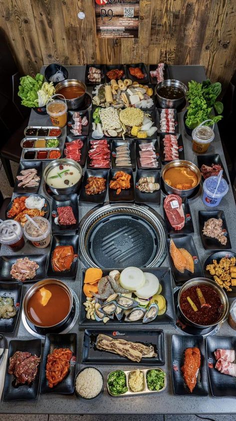 KPOT Korean BBQ & Hot Pot Korean Hot Pot Recipe, Korean Hot Pot, Korea Bbq, Korean Bbq Restaurant, Hot Pot Recipe, Bbq Restaurant, Korean Bbq, Hot Pot, Dinner Ideas