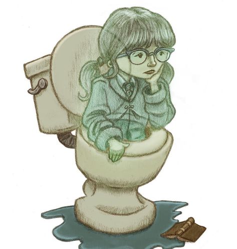 Miserable, moping, moaning Myrtle. . . . . #art #illustration #drawing #artwork #sketch #harrypotter #harrypotterart #harrypotterfan… Moaning Myrtle, Harry Potter Fan Art, Harry Potter Art, Harry Potter Hogwarts, Drawing Artwork, Harry Potter Fan, Illustration Drawing, Art Illustration, Hogwarts