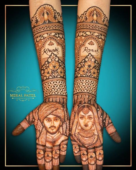 front face of bride n groom Round Mehndi, Mehndi Design Bridal, Round Mehndi Design, Rajasthani Mehndi, Rajasthani Mehndi Designs, Arabic Mehndi Design, Mehndi Designs 2018, New Bridal Mehndi Designs, Bridal Mehendi Designs Hands