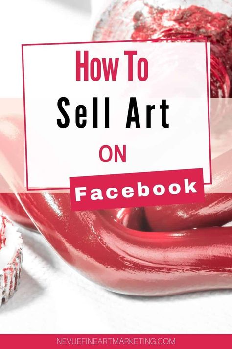 Learn all of the tips for selling art online from the artists who are thriving.  Effective marketing strategies that many artists are using to sell art on Facebook. How To Sell Art, Facebook Strategy, Facebook Marketing Strategy, Facebook Art, Best Facebook, Effective Marketing Strategies, Etsy Marketing, Selling Paintings, Social Media Success