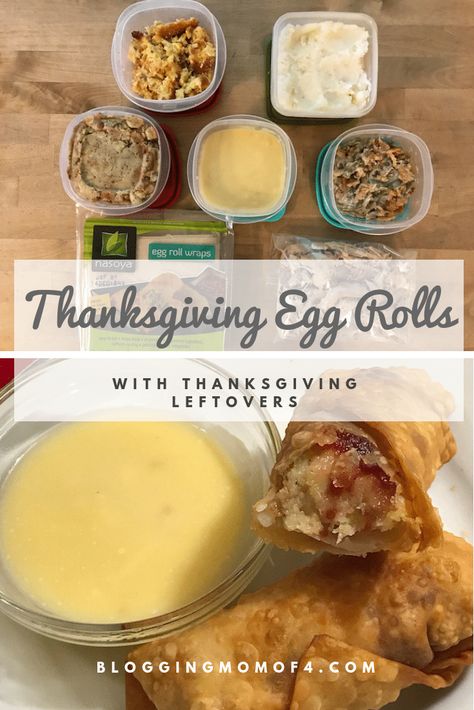 Thanksgiving Egg Rolls, Thanksgiving Veggies, Leftover Thanksgiving Sandwich, Thanksgiving Sandwich, Veggie Rolls, Holiday Treats Recipes, Thanksgiving Leftover Recipes, Egg Roll Recipes, Thanksgiving Meal