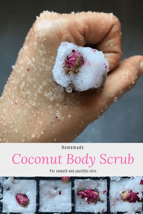 homemade body scrub with coconut oil and sugar Coconut Scrub Diy, Sugar Body Scrub Diy, Honey Sugar Scrub, Coconut Oil Sugar Scrub, Coconut Oil Scrub, Coconut Oil Body Scrub, Coconut Scrub, Citrus Cleaner, Homemade Sugar Scrub