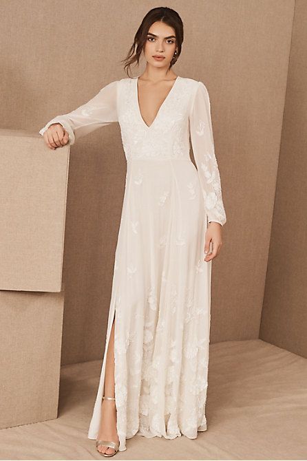 BHLDN Nassau Gown Bhldn Dresses, Bhldn Dress, Last Minute Wedding, Anthropologie Wedding, Bohemian Bride, Wedding Dress Sizes, Brides Wedding Dress, Casual Wedding, Nassau