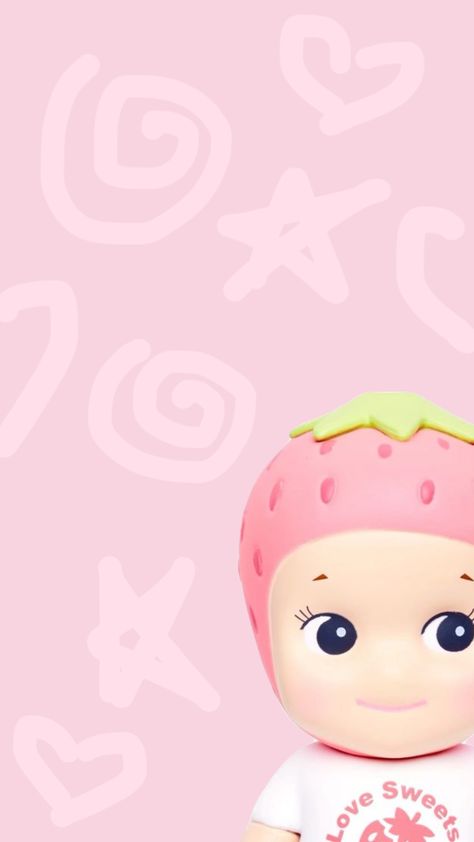 Phone Wallpaper Cute Pink, Sonny Angels Wallpaper, Sony Angel Wallpaper, Sonny Angel Wallpaper, Pink Lockscreen, Pink Wallpaper Ipad, Girly Graphics, Hello Kitty Wallpaper Hd, Cute Lockscreens