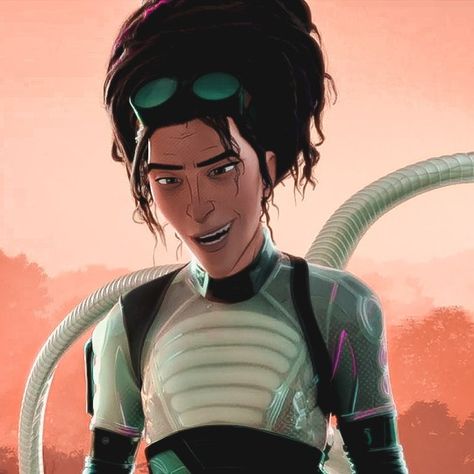 Olivia Octavius Icon, Female Doc Ock, Olivia Octavius Fanart, Liv Octavius, Dc Superheroes Characters, Olivia Octavius, Animated Movies Characters, Doctor Octopus, Doc Ock