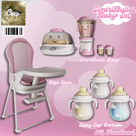 CeceSims XO — SimtriBullet Baby Set Sims 4 Functional Nursery Cc, Sims4 Mods Free Downloads Furniture, Sims 4 Furniture Functional, Sims 4 Infant Car Seat, Sims4 Cc Functional Furniture, Functional Items Sims 4 Cc, Sims 4 Bust The Dust Cc, Sims Cc Baby Furniture, Sims 4 Potty Chair Cc