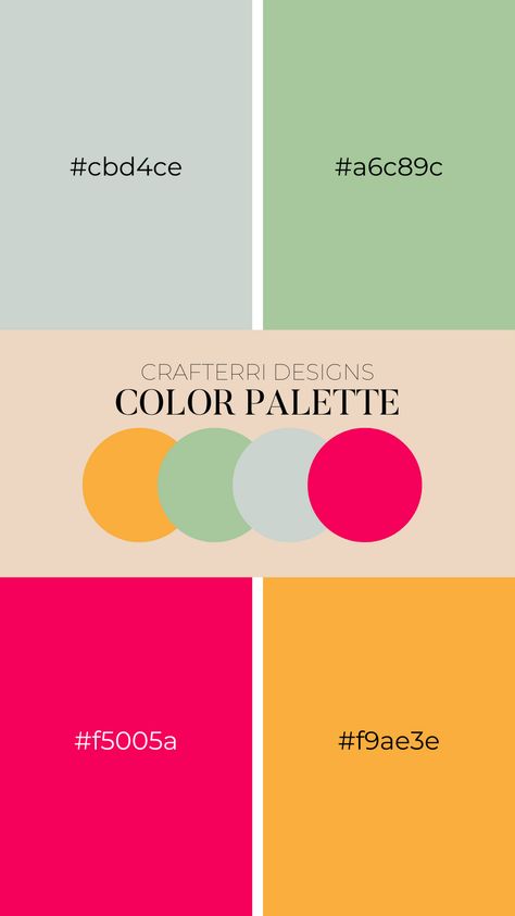 Girlboss Color Palette, Fun Color Pallete Aesthetic, Brand Color Palette 2024, Colour Palette 2024, Millennial Aesthetic, Branding Color Palette, Color Design Inspiration, Hex Color Palette, Creative Hub