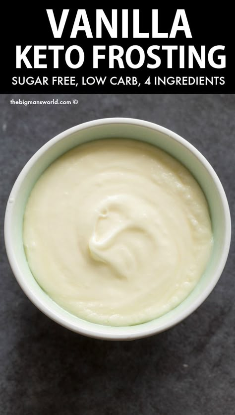 Keto Icing Recipe, Keto Cake Icing Recipe, Keto Cookie Frosting, Keto Cake Frosting Recipes, Low Carb Icing For Cake, Keto Glaze Frosting, Keto Icing For Cake, Keto Icing Glaze, Low Carb Frosting