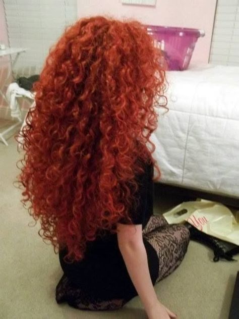 Long Red Curly Hair Natural, Long Curly Red Hair Dyed, Red Permed Hair, Red Blonde Curly Hair, Long Curly Red Hair, Hair Chestnut Brown, Merida Hair, Auburn Brown Hair, Curly Ginger Hair