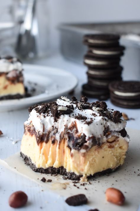 Buster Bar Dessert • Dance Around the Kitchen Pbfit Buster Bar, Buster Bar Ice Cream Dessert, Buster Bar Dessert, Buster Bar Ice Cream Dessert Dairy Queen, Deep Fried Mars Bars, Buster Bar, Ice Cream Fudge, Buster Bars, Dance Around The Kitchen