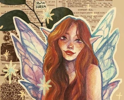 Funky Art Drawings, Fairy Pfp, Pfp Drawing, Fairy Drawing, Purple Fairy, Indie Drawings, Funky Art, Art Drawings, Phone Case