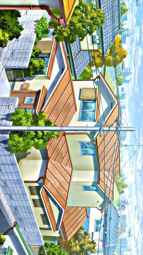 Nobita House Wallpaper, Shinchan House Wallpaper, Doraemon House Wallpaper, Nobita House, Doraemon House, Doraemon Nobita, Anime Picture Hd, Old Memories, Doremon Cartoon