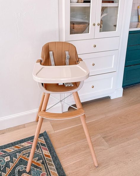 3-in-1 Baby High Chair with Adjustable Legs, Tray -Brown Color Dishwasher Safe, Wooden High Chair Made of Sleek Hardwood & Premium Leatherette, Ideal for Small Apartment Cute High Chair, Baby High Chairs, Best High Chairs For Babies, Wooden Baby High Chair, Wooden Baby High Chair Target, Wooden High Chair, Antilop High Chair, Doll High Chair, Minimal Baby