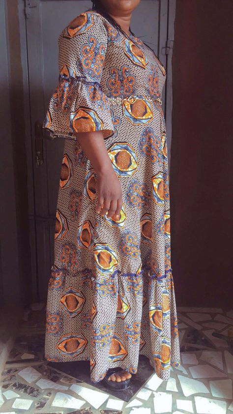 Ankara bubu gowns Big Gown Ankara, Big Gown Styles, Big Gowns, Big Gown, Ankara Bubu, Bubu Gowns, Ankara Outfits, Styles Ankara, Big Women Fashion