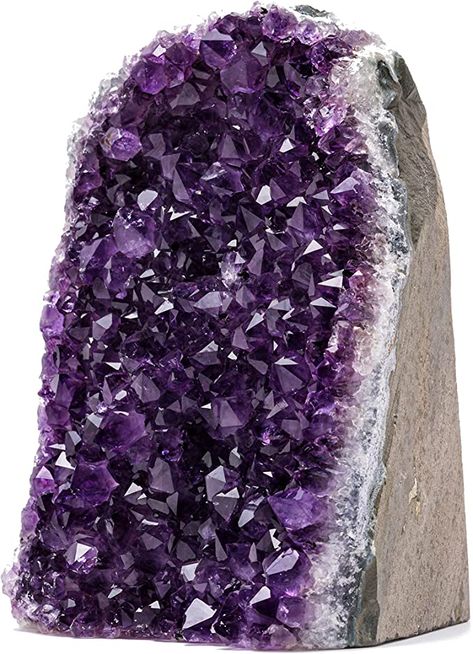 Amazon.com: EMPORION Natural Amethyst (4 lb to 5 lb) Crystal Clusters Stone from Uruguay Raw Geode Quartz - Deep Purple Color : Home & Kitchen Crystal Clusters, Purple Quartz, Amethyst Healing, Deep Purple Color, Crystal Geode, Raw Amethyst, Amethyst Geode, Soft Purple, Amethyst Cluster