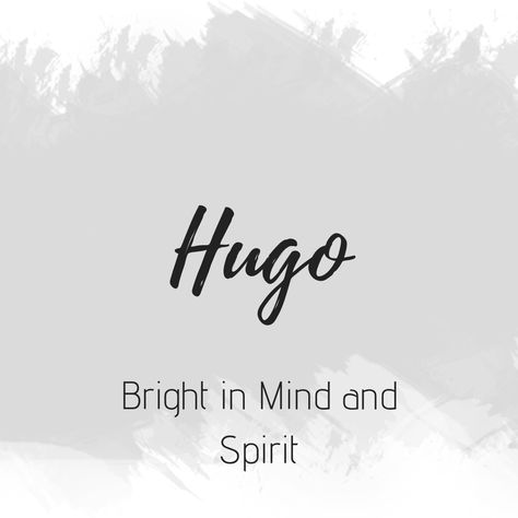 Hugo Name Meaning, Hugo Name, Feeling Words List, Nick Names For Boys, Meaningful Baby Names, Fantasy Character Names, Grammar Check, Sweet Baby Names, Unique Words Definitions