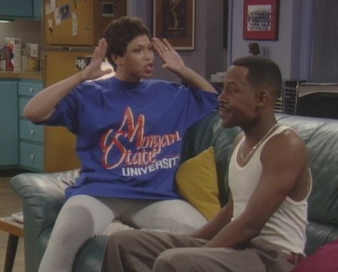 The apartment from the TV show Martin. Martin Lawrence Show, Black Love Movies, Tisha Campbell, Morgan State University, Martin And Gina, 90s Couples, Martin Show, 90s Tv Shows, 90s Sitcoms