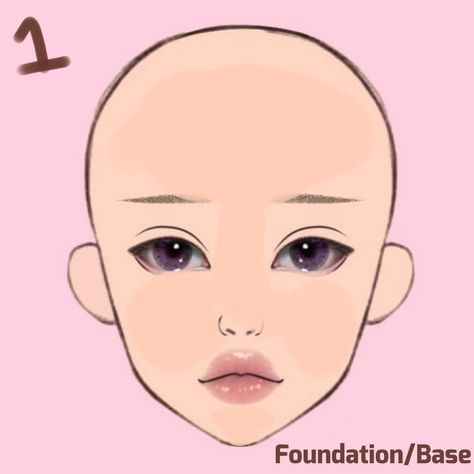 Makeup Drawing Reference, Doll Make Up, Make Up Tricks, Makeup Contour, Makeup Drawing, Simple Makeup Tips, Makeup Face Charts, Beauty Makeup Tutorial, Makeup Help