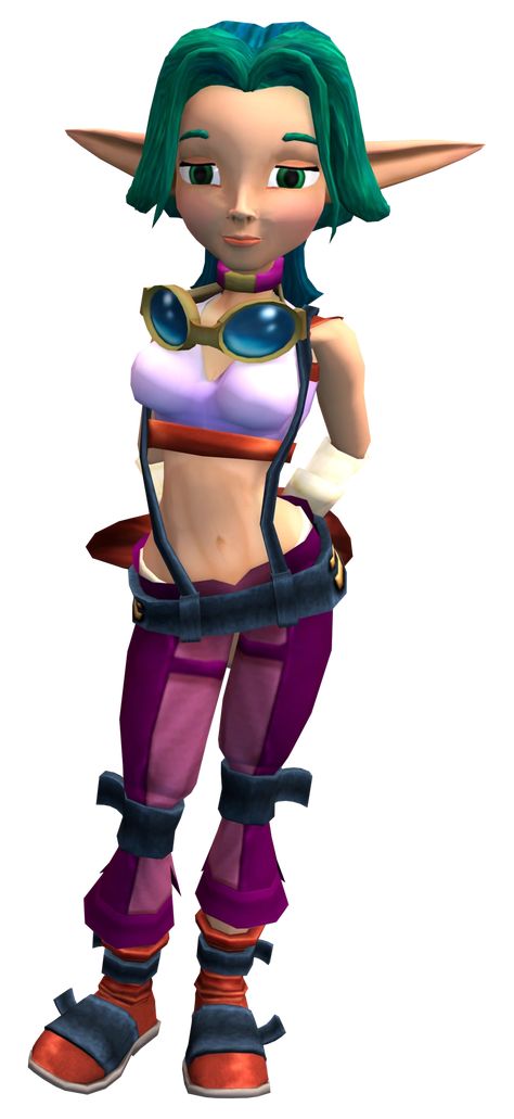 Keira Jak And Daxter, Jak And Daxter, Purple Choker, Tara Strong, Jak & Daxter, Love Interest, Purple Pants, The End Game, Samos