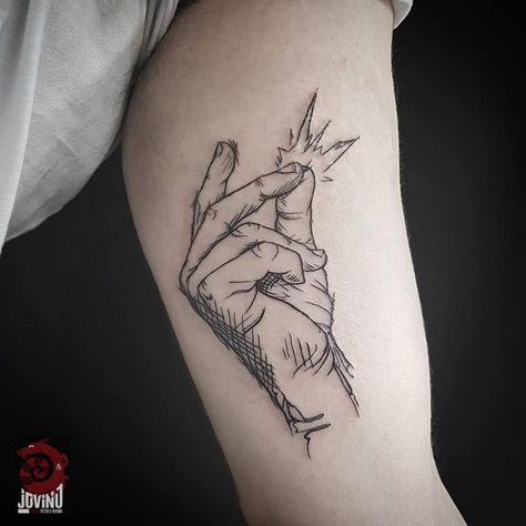 Precise Snapping Fingers Arm Tattoo Snap Tattoo, Creepy Old Houses, Artsy Tattoos, Arm Tats, Finger Art, Work Tattoo, Hand Lines, Fire Tattoo, Beautiful Tattoo