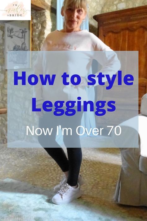 Here are my tips on wearing leggings for casual at-home days if you are well over 50. Over 50 Leggings Outfits, Styling Grey Leggings, Leggings Over 50 How To Wear, White Leggings Outfit Casual, What Shoes To Wear With Leggings, Classy Leggings Outfit, How To Style Black Leggings, Leggings Travel Outfit, Over 60 Fashion Classy