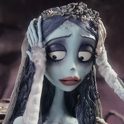 Corpse Bride, Makeup, Hair, Blue, White, Black, Make Up