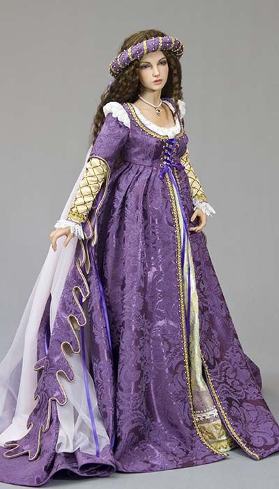 Medieval Dress, Doll Costume, Historical Dresses, Moda Vintage, Pretty Dolls, Barbie Dress, Historical Clothing, Historical Fashion, Barbie Clothes