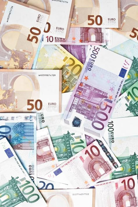 Euro Wallpaper Money, Euro Wallpaper, Money Aesthetic Euro, Euros Aesthetic, Bank Account Balance Euro, Euro Pictures Money, Euro Money Cash, Euros Money Cash, Euro Notes