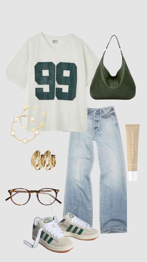 Wattpad Clothes Aesthetic, 90s Inspired Summer Outfits, Collage Summer Outfits, Cute Trending Outfits, Hs Outfit Ideas, 2024 Outfits Trends, Off Roading Outfit For Women, Fits Collage, Women Vintage Outfits