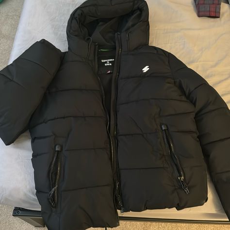 Almost Brand New Winter Jacket Super Dry Jacket, Jacket For Winter, Puff Jacket, Winter Color, Winter Colors, Puffer Jacket, Puffer, Winter Jackets, Jackets & Coats