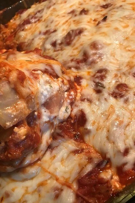 Cabbage Lasagna | "A very filling, low-carb lasagna that uses cabbage leaves in place of lasagna noodles. We find it every bit as good if not better than lasagna with pasta." #dinnerideas #dinnerrecipes #familydinnerideas #lasagna #lasagnarecipes Cabbage Lasagna, Cabbage Casserole Recipes, Low Carb Lasagna, Lasagna Noodles, Cabbage Casserole, Cooked Cabbage, Ground Beef Casserole, Cabbage Leaves, Cozy Meals