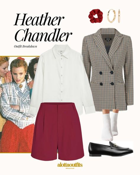 Feeling like a queen bee this fall? 🐝 Step into the world of Heathers with these iconic character-inspired outfits. From Heather Chandler’s bold reds to Heather McNamara’s sweet yellows, here’s your Fall Lookbook for every mood. 🌟🍁 Which look are you vibing with this season? Let me know in the comments! 💬 Save this for later and don’t forget to share! #alottaoutfitd #FallFashion #HeathersMovie #VirtualStylist #FallLookbook Heather Mcnamara, Heathers Movie, Heather Chandler, Coordinates Outfits, Character Inspired Outfits, Fall Lookbook, Virtual Stylist, Queen Bee, Inspired Outfits