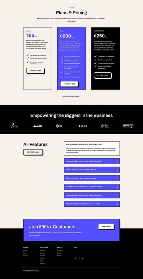 divi software layout pack Web Design Pricing, Digital Advertising Design, Divi Theme, Forums Design, Documents Design, Colorful Graphics, Page Layouts, Business Website Design, 7 Seconds