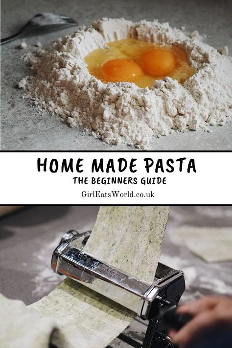 Basic Pasta Dough Recipe, Homemade Pasta Dough Recipe, Pasta Diy, Homemade Pasta Noodles, Home Made Pasta, Fresh Pasta Recipes, Pasta From Scratch, Homemade Pasta Dough, Pasta Homemade