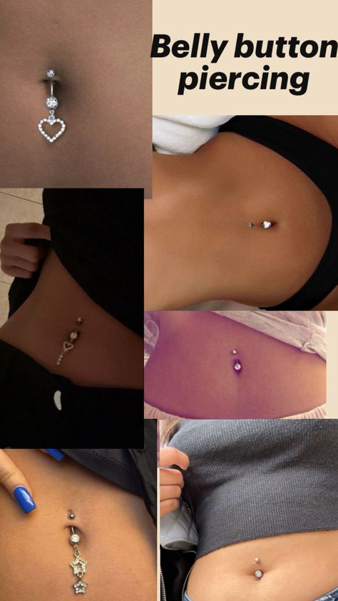 Types Of Belly Button Piercings, Christina Piercing Location, Plus Size Belly Button Piercing, Peircings Women, Belly Button Piercing Cute, Stomach Piercings, Body Jewelry Diy, Pretty Piercings, Skin Piercing