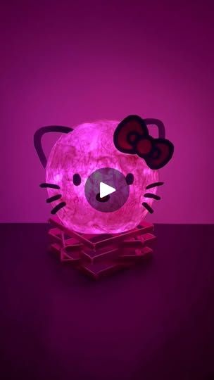 264K views · 144K reactions | DIY Hello Kitty Balloon Lamp 🎈💖😻 
•
•
•
•
•
•
•
•
•
•
•
#diy #hellokitty #creative #craft #painting #handmade #diycrafts #artist #art #tutorial #reels #explore | Yasmin Art Drawing Balloon Lamp Diy, Hello Kitty Centerpiece, Diy Nightlight, Hello Kitty Centerpieces, Hello Kitty Balloon, Balloon Lamp, Diy Hello Kitty, Lamp Diy, Craft Painting