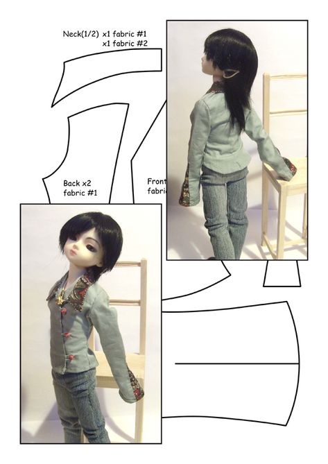 BJD Shirt MSD by kowai-usagi on deviantART Bjd Clothes Pattern, Doll Shelf, Pattern Making Books, Doll Clothes Tutorial, Art Classroom Management, Куклы American Girl, Doll Clothes Patterns Free, Bjd Clothes, Sewing Doll Clothes