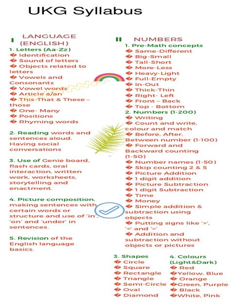 Senior KG syllabus English, maths, general and environmental awareness Grade 1 Syllabus, English Syllabus For Grade 1, Ukg Syllabus India, Senior Kg Worksheets English, 3rd Grade Syllabus, Syllabus For Grade 1, Ukg Syllabus Cbse, Syllabus Planner, Ukg Syllabus