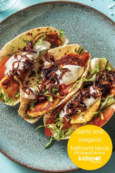 Halloumi Gyros, Halloumi Tacos, Halloumi Cheese Recipes, Halloumi Recipes, Haloumi Recipes, Halloumi Cheese, Lemon Aioli, Meat Free Monday, Vegetarian Tacos