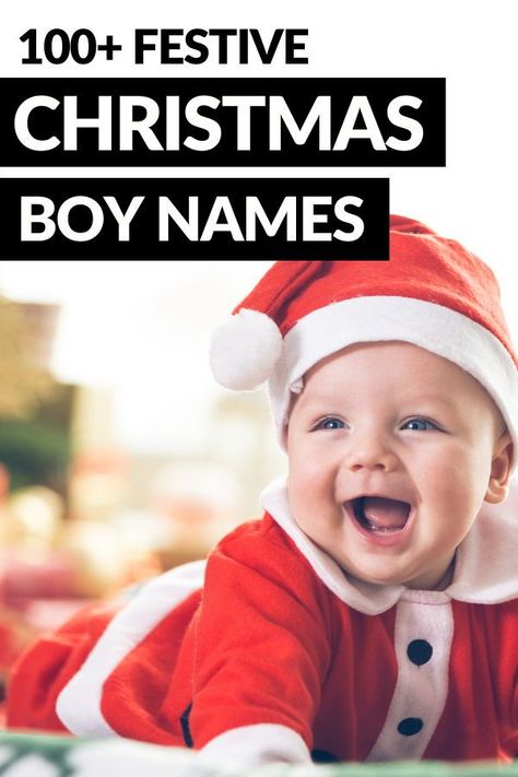 Christmas boy names are the perfect choice for baby boys born around Christmas, but really, they can be used any time of the year and still be perfect! So, to help you search for the prefect Christmas names for boys, here you’ll find you’ll find the very best unique, cute, and cool festive themed names! Elf Names Boy, Baby Boy Nicknames, Country Baby Boy Names, Themed Names, Christmas Baby Names, Baby Boy Names Strong, Baby Boy Name List, Cool Baby Boy Names, Boy Middle Names