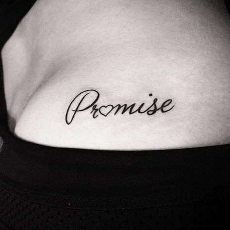 15 Promise Tattoo Ideas You Shouldn't Ever Break Promise Tattoo Ideas, I Promise Tattoo, Promise Tattoo Word, Promise Tattoo Couple, Promise Symbol Tattoo, Promise Word Tattoo, Promise Keeper Tattoo, Godson Tattoo Ideas, Tattoo Ideas Pinky Promise