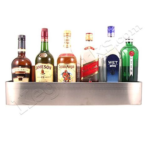 Winco SPR-22S Single Speed Rail, 22-Inch >> Remarkable product available  : Baking mixing bowls Trailer Renovation Ideas, Wine Bucket Stand, Bottle Shelves, Travel Trailer Renovation, Trailer Renovation, Travel Bar, Speed Rail, Glass Stemware, Wooden Wine Rack